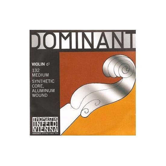 Thomastik 132 Dominant Corde de Ré pour Violon 1/2