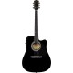 Squier SA-105CE BK