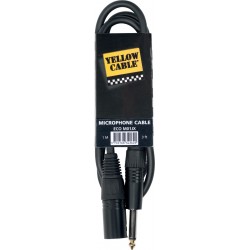 Yellow Cable M01JX  Jack/XLR Mâle 1M