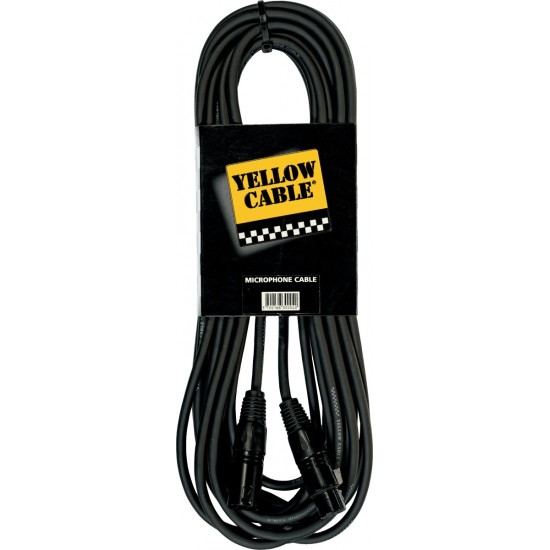Yellow Cable M15X XLR/XLR Femelle 15M