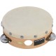Gewa Tambourin Peau Naturelle 15cm + Cymbalettes