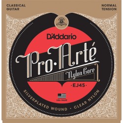 D'Addario EJ45 Pro Arte Normal Cordes Guitare Classique