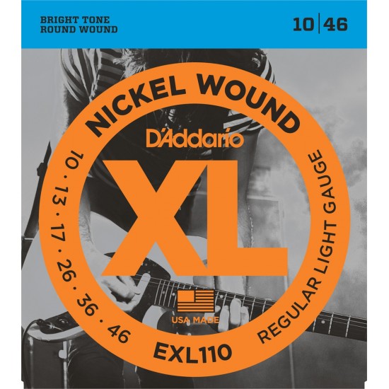 D'Addario EXL110 Regular Light 10-46