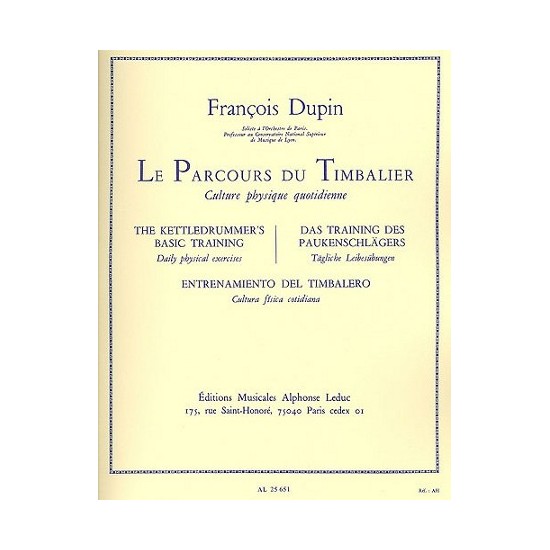 François Dupin : Le Parcours du Timbalier