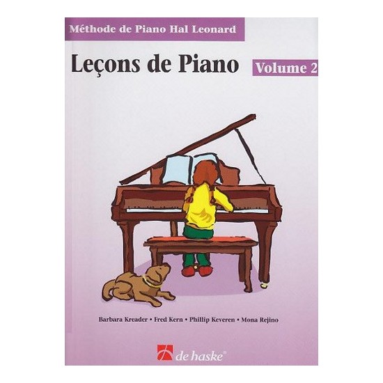 Méthode de Piano Hal Leonard : Leçons de Piano Volume 2 + CD