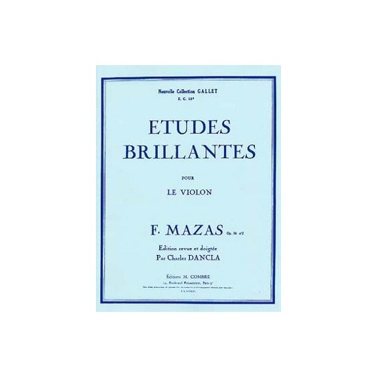 Jacques-Féréol Mazas : Etudes Brillantes, Op.36 N°2 Violon