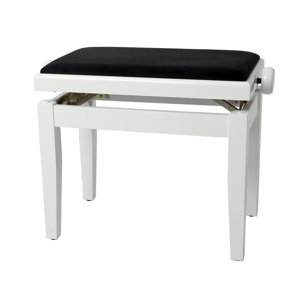 Gewa Banquette Piano Deluxe Blanc Brillant - CGS Musique Chambéry, Music  Leader Annecy