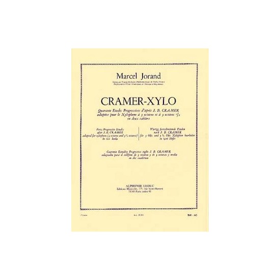 Marcel Jorand : Cramer-Xylo Cahier 1