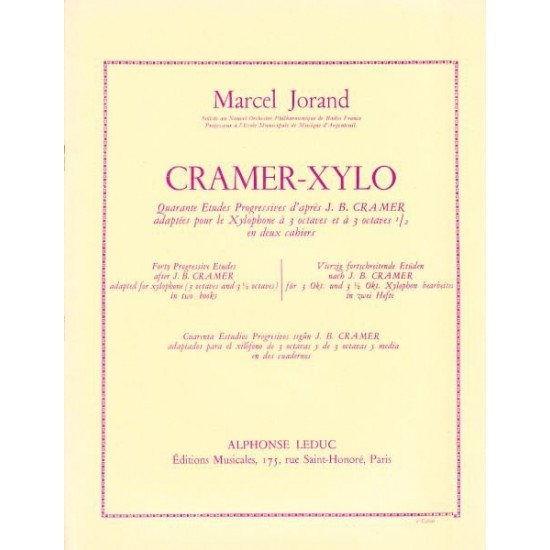 Marcel Jorand : Cramer-Xylo Cahier 2