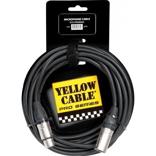 Yellow Cable PROM06X XLR/XLR Neutrik 6M