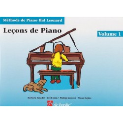 Méthode de Piano Hal Leonard : Leçons de Piano Volume 1 + CD