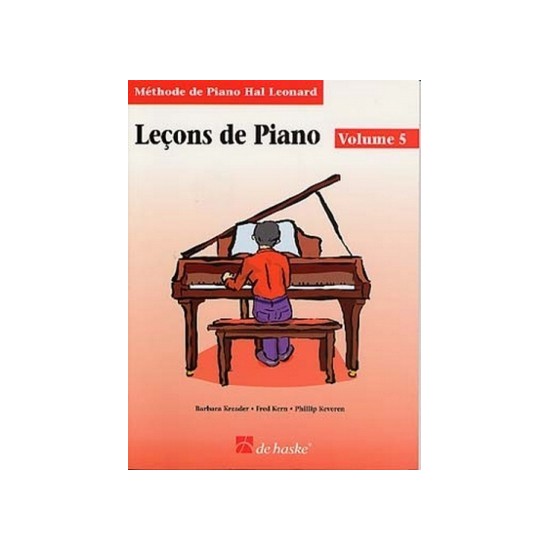 Méthode de Piano Hal Leonard : Leçons de Piano Volume 5 + CD