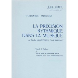 Edith Lejet : La Precision Rythmique dans la Musique Elémentaire à Moyen