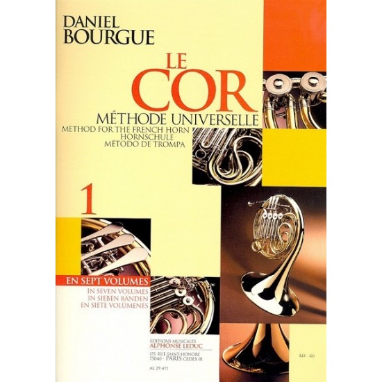 Daniel Bourgue : Le Cor Volume 1