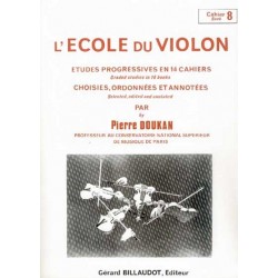 Pierre Doukan : L'école Du Violon Cahier 8