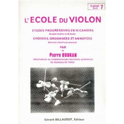 Pierre Doukan : L'école Du Violon Cahier 7