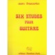 Marc Franceries : Six Etudes Pour Guitare