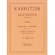 Kreutzer : 42 Etüden Volume 1 Pour Violon