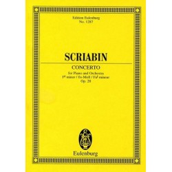 Alexander Scriabin : Concerto Pour Piano et Orchestre Opus 20