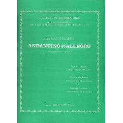 Jean Kauffmann : Andantino Et Allegro