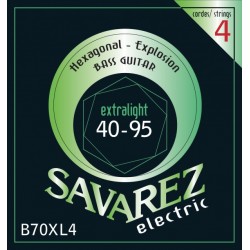 Savarez B70XL4 Hexagonal Explosion Bass 40-95