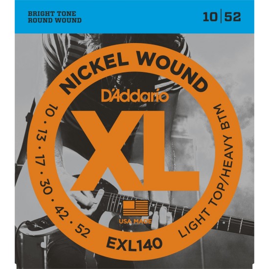 D'Addario EXL140 LTHB 10-52