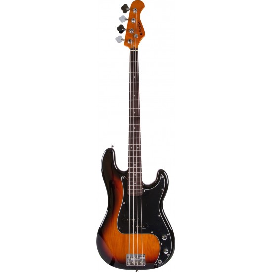 Prodipe Guitars PB80RA Sunburst