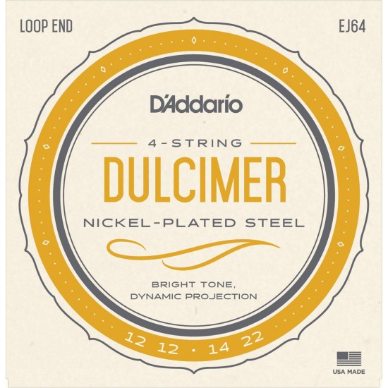 D'Addario EJ64 Jeu Dulcimer