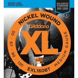 D'Addario EXL160BT Balanced Tension 50-120