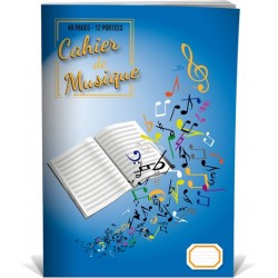 Cahier de Musique 12 Portées