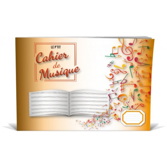  Cahier de musique enfant: Cahier de partitions pour