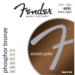 Fender 60XL Phosphore Bronze 10-48