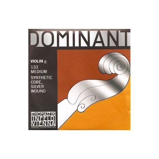 Thomastik 133 Dominant Corde de Sol pour Violon