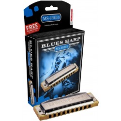 Hohner 532/20 G Blues Harp MS Harmonica Diatonique