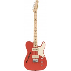 Squier Paranormal Cabronita Telecaster Thinline Fiesta Red 