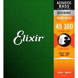 Elixir 14502 Nanoweb Basse Acc. Light 45-100