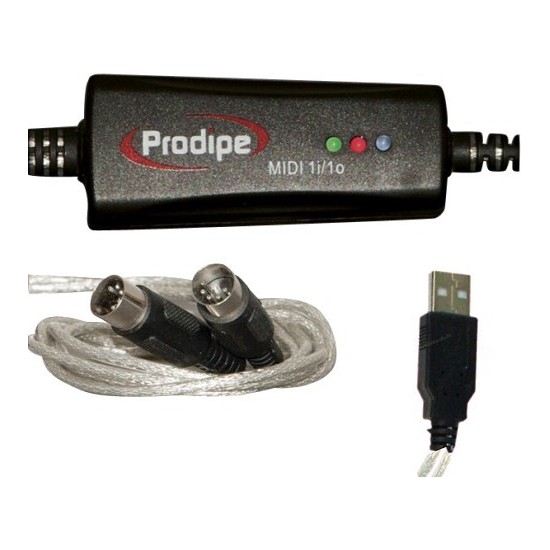 Prodipe HILPRO1I1O Interface Midi / USB