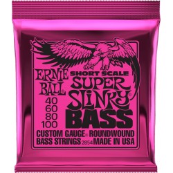 Ernie Ball 2854 Super Slinky Short Scale 40-100 