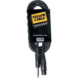 Yellow Cable M01J Jack/XLR Femelle 1M