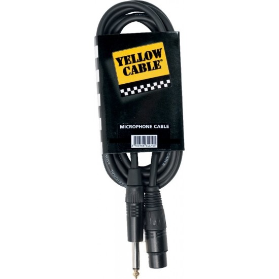 Yellow Cable M05J Jack/XLR Femelle 5M