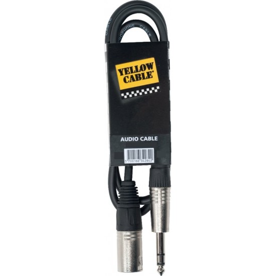 Yellow Cable K14-3 Jack Stéréo/XLR 3M