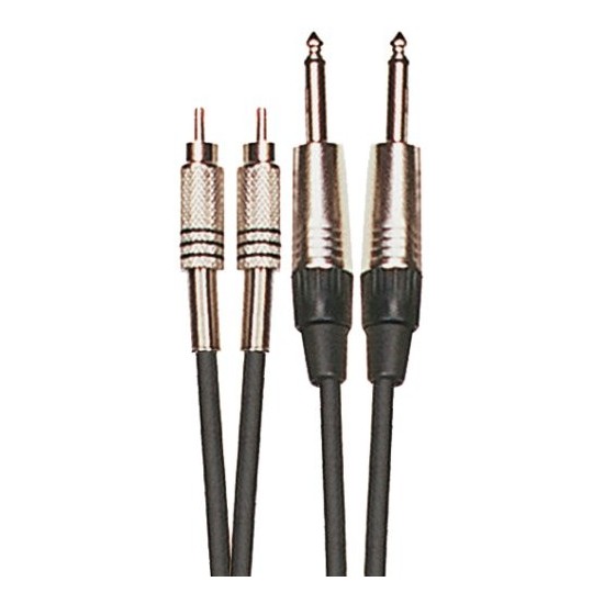 Yellow Cable K03-3 Double RCA/Jack 3M