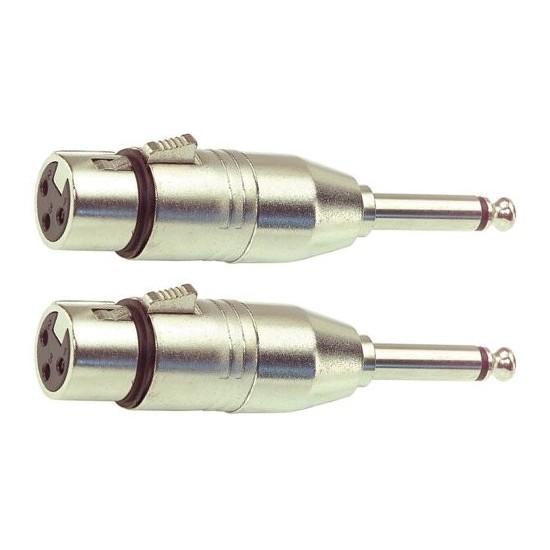 Yellow Cable AD13 Adaptateurs XLR Femelle/Jack