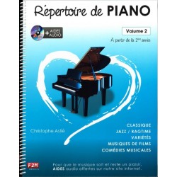 Répertoire de Piano Vol 2 Christophe Astié