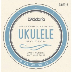 D'Addario EJ88T-6 Ukulélé Tenor