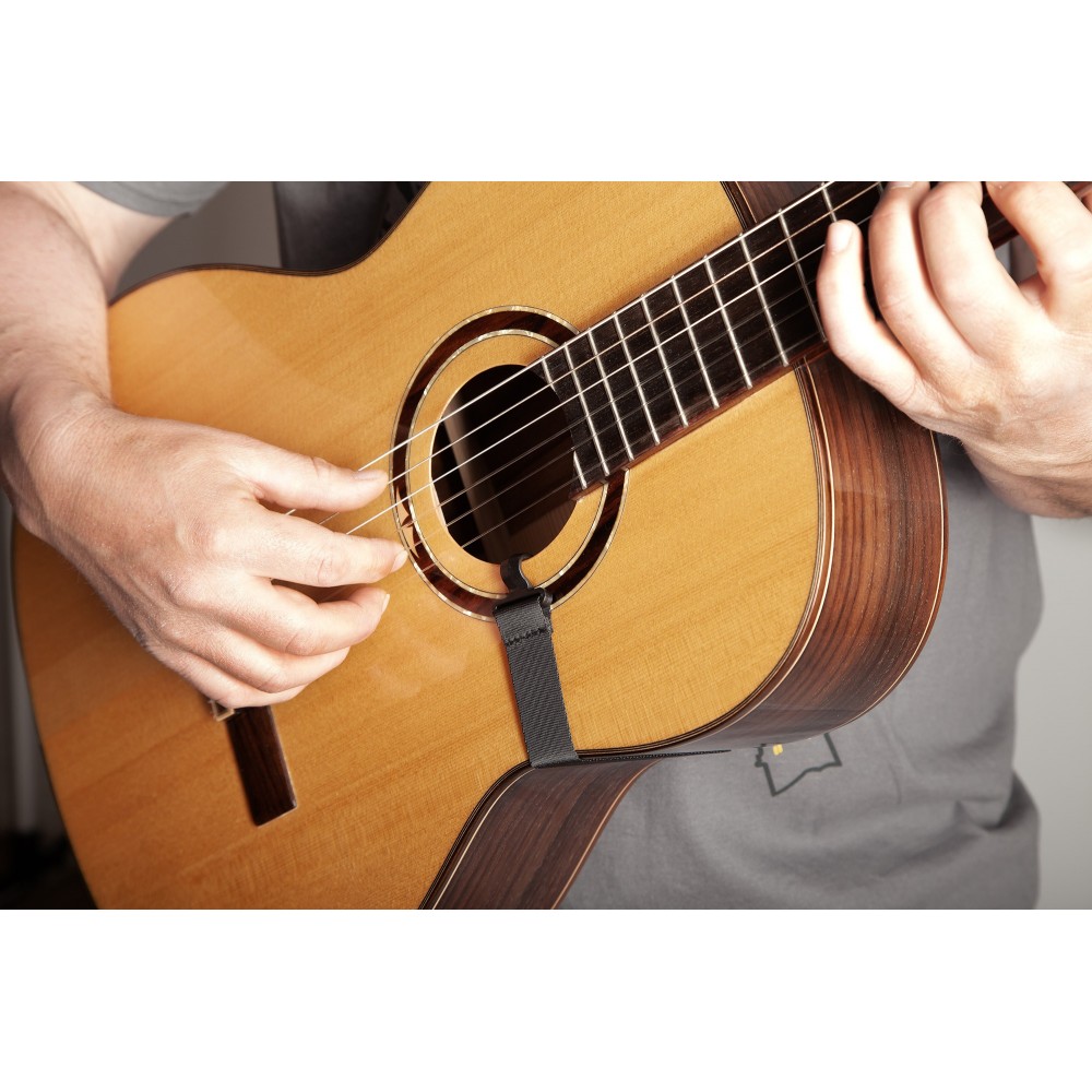 Support guitare en bois brun Ortega