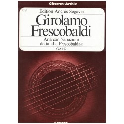 Frescobaldi Girolamo Aria con Variazioni