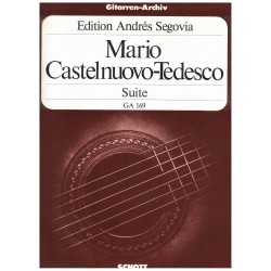 Castelnuovo-Tedesco Mario Suite D Minor