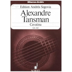 Tansman Alexandre Cavatina