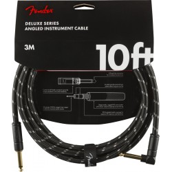 Fender Deluxe Series Instrument Cable Tweed Black 3M